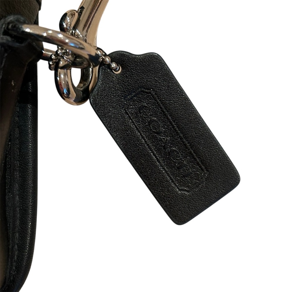 Coach Black Leather Crossbody Bag - Picture 6 of 9